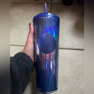 Purple Starbucks dome tumbler